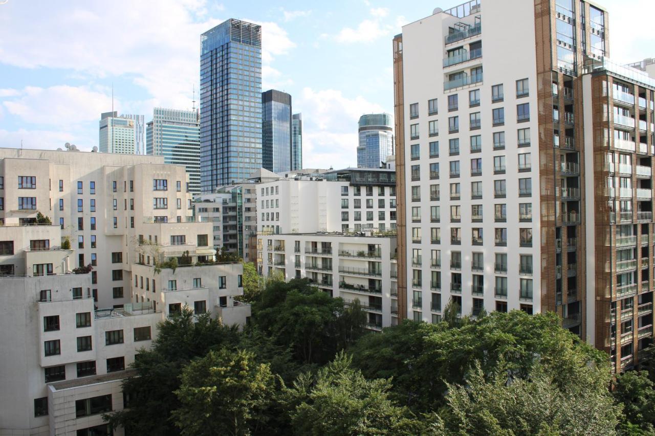 Strict Center Warsaw Comfortable Apartment, 10Th-Floor With Beautiful View On The Park And Skyscrapers, Free Wifi, Self Check-In/Out エクステリア 写真